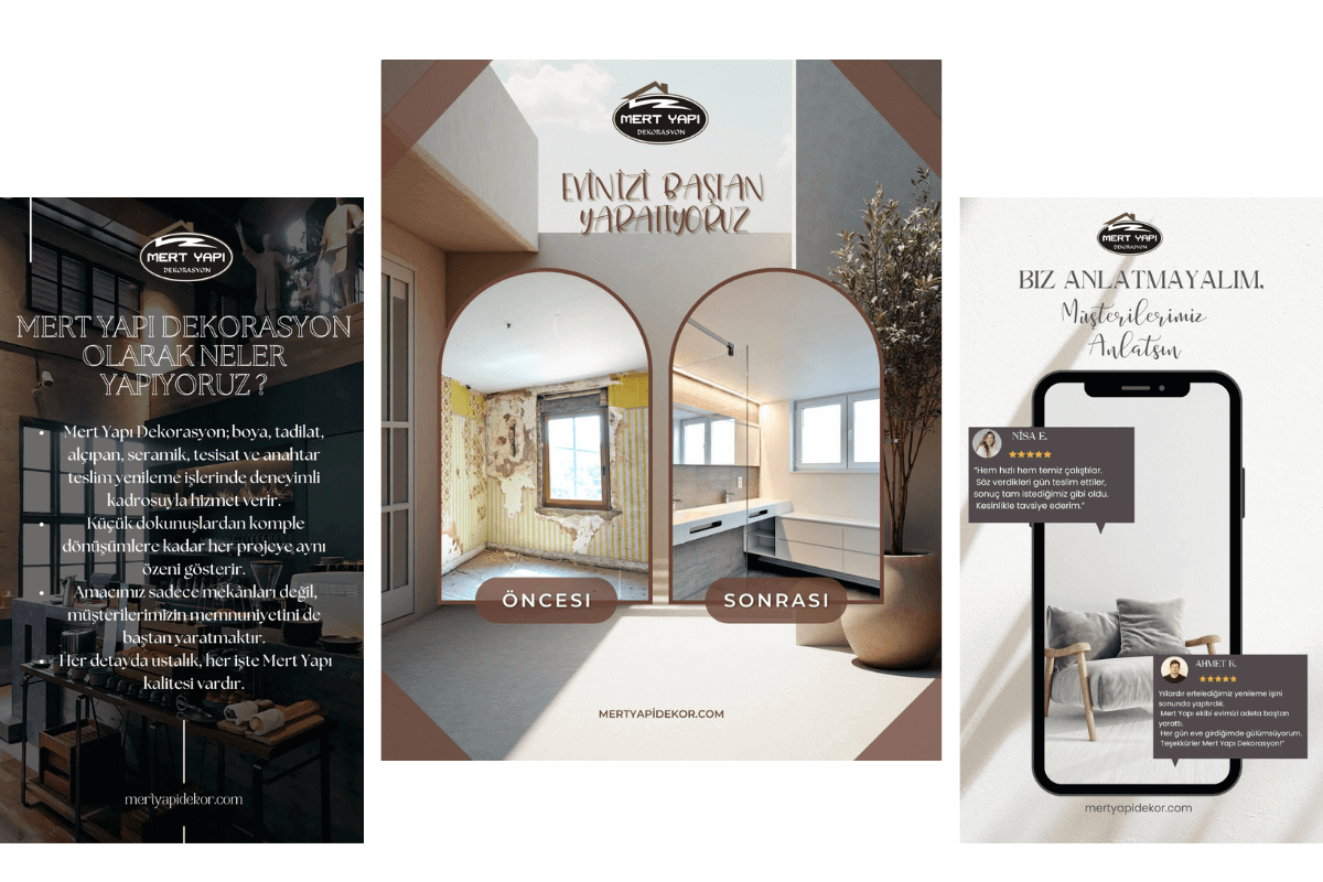 Mert Yapı Sosyal Medya Projesi Bursa