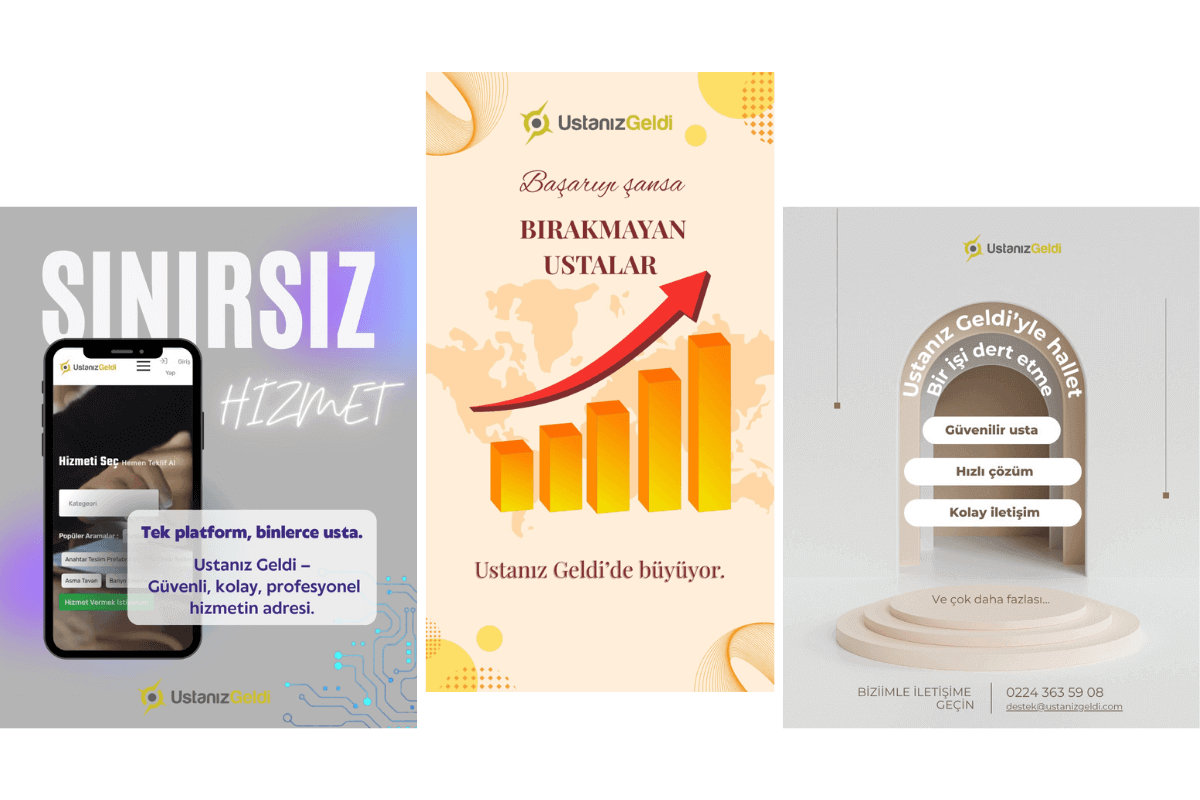 Ustanız Geldi Sosyal Medya Projesi Bursa